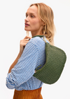 Clare V Petite Moyen Army Rattan