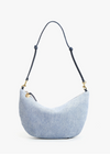 Clare V Lune Light Blue Denim
