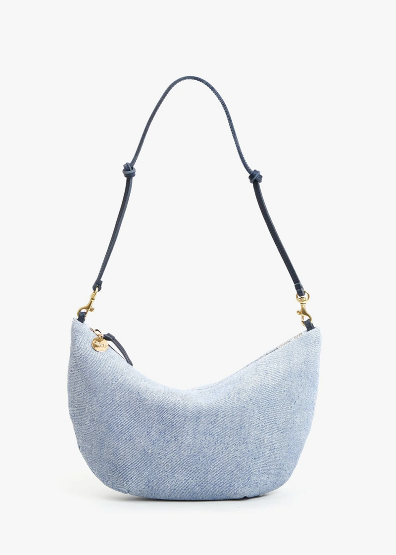 Clare V Lune Light Blue Denim