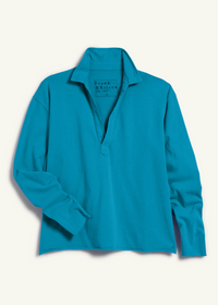 F&E Patrick Popover Henley Azul