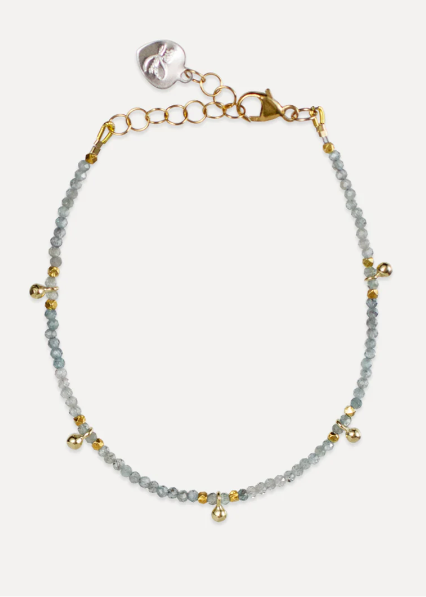 Blue Zircon Palace Bracelet
