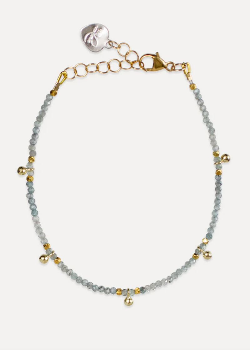 Blue Zircon Palace Bracelet