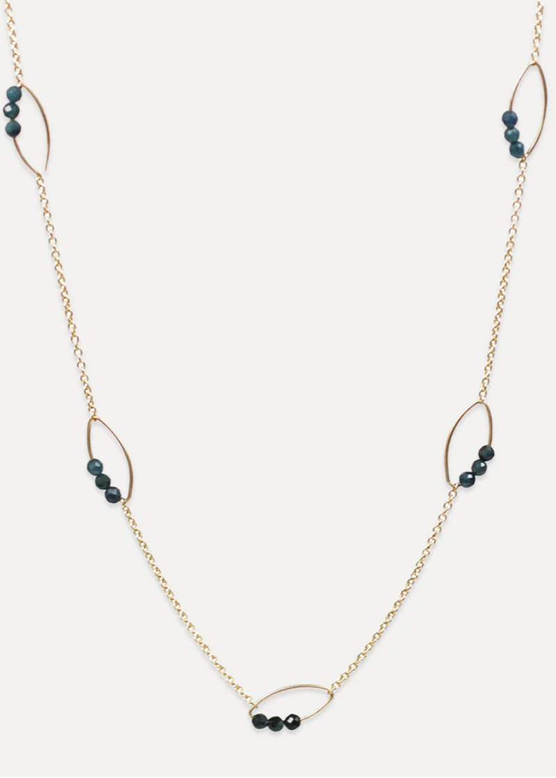 Lucca Grandidierite Necklace
