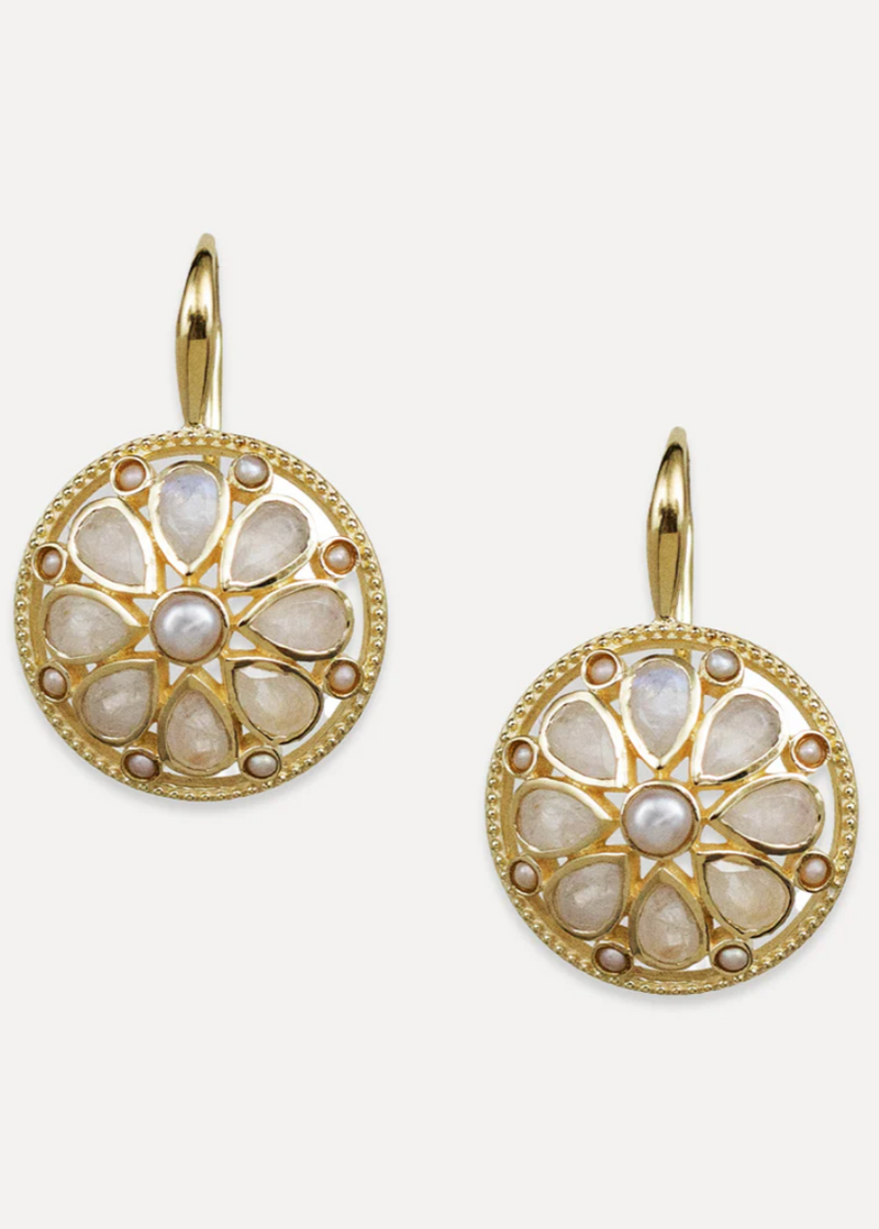 Venice Moonstone Earrings