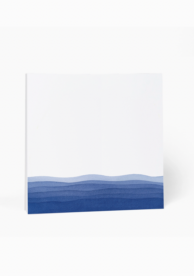 Blue Waves Desk Pad 11 X 11