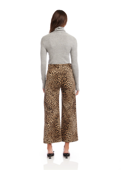 Rylee Leopard Crop Pant