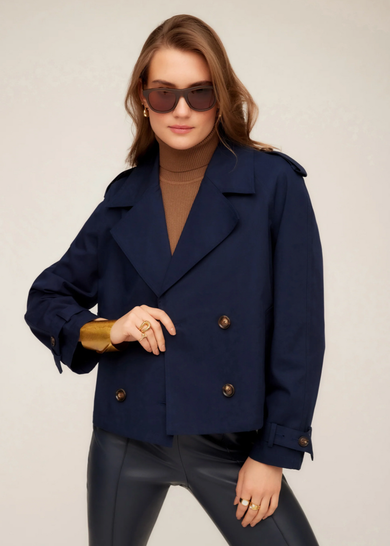 Chelsea Cropped Trench Coat