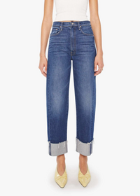 MOTHER Half-Pipe Ankle Cuff Fray