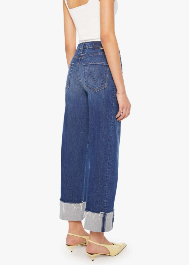 MOTHER Half-Pipe Ankle Cuff Fray