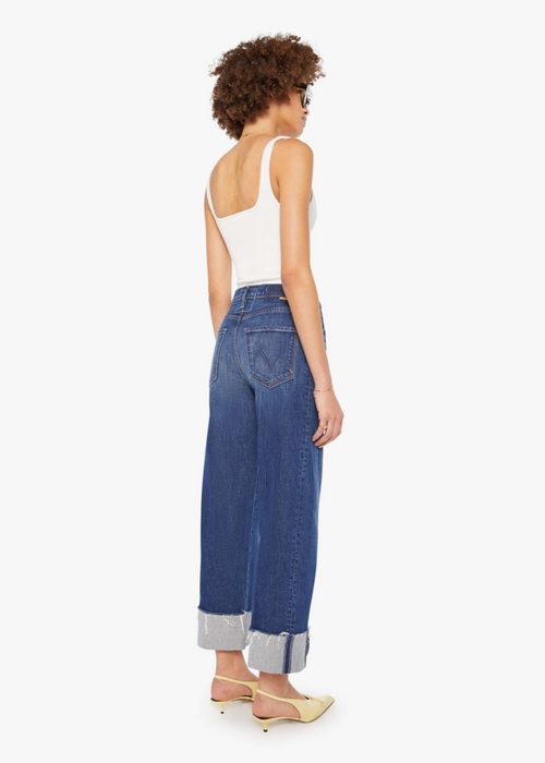 MOTHER Half-Pipe Ankle Cuff Fray