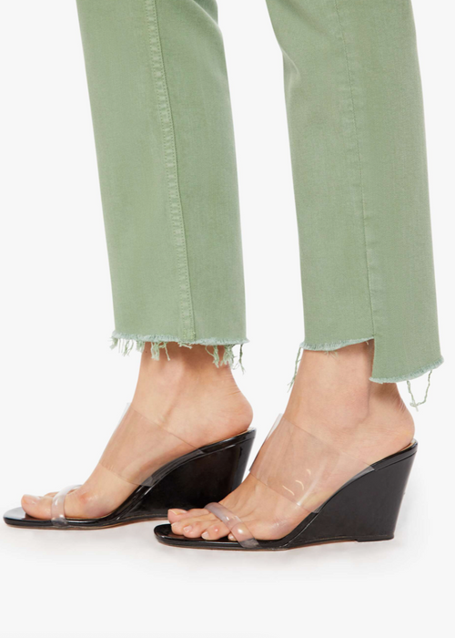 MOTHER HW Rider Ankle Step Fray
