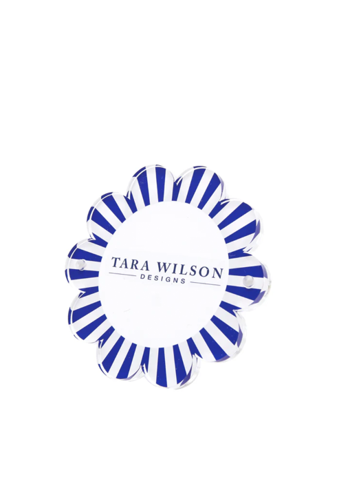 Blue & White Daisy Frame
