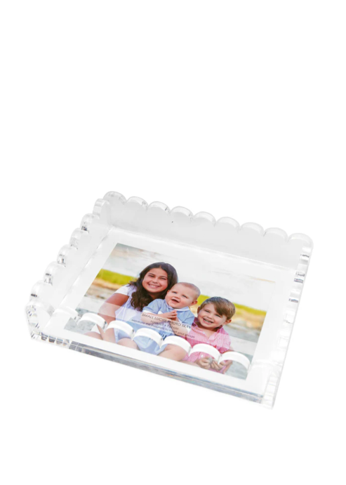 Clear Scallop Tray