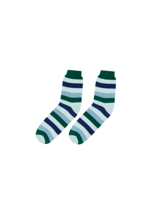 Jumper 1234 Gradient Stripe Socks Jade
