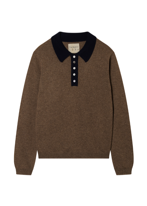 Jumper 1234 Contrast Polo Moose