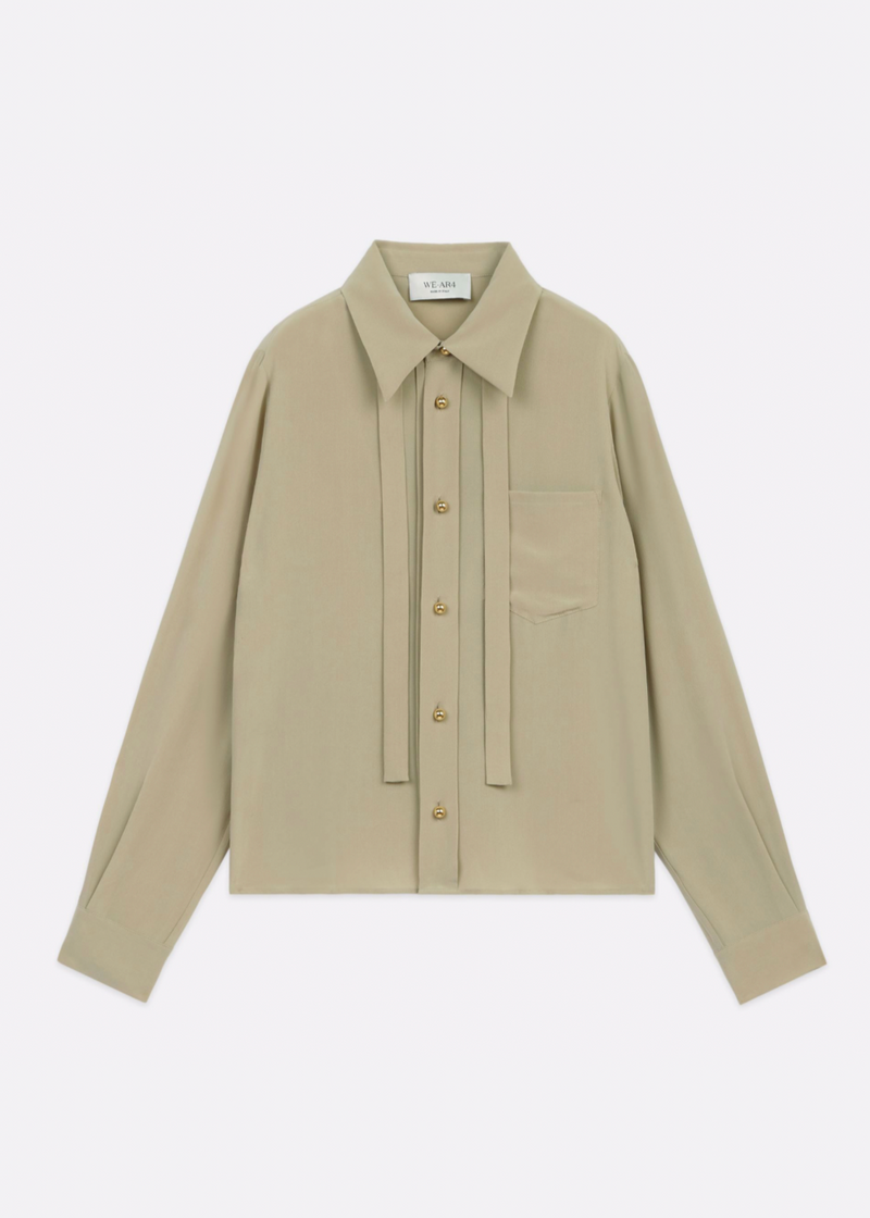 WE-AR4 Beige Academy Blouse