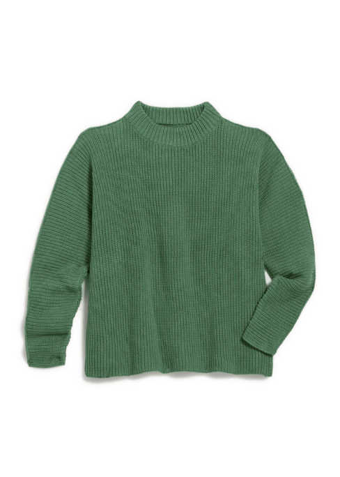 F&E Montecito Sweater Eucalyptus
