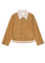 the Great Waxed Swingy Jacket Walnut