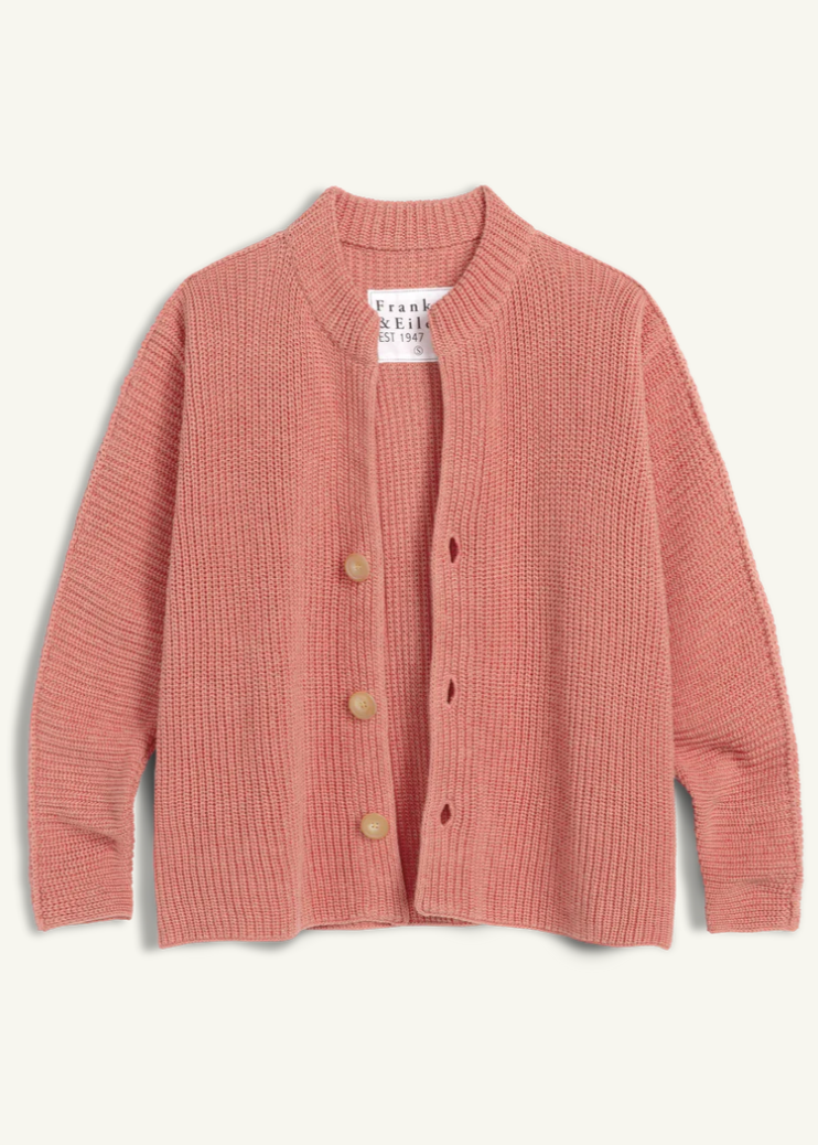 F&E Montecito Cardigan Apricot
