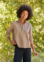 F&E Patrick Triple Fleece Toasted