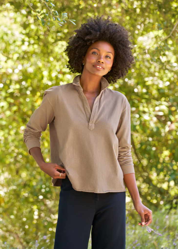 F&E Patrick Triple Fleece Toasted