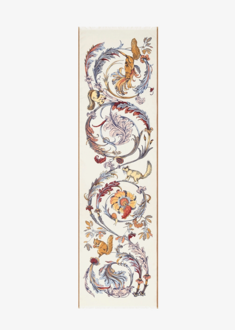 Inoui Scarf 55 Rococo White