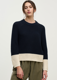 Velvet Shay Navy Sweater