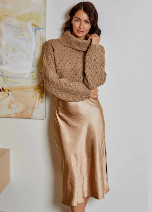 Ani Sweater/Dress Combo Almond