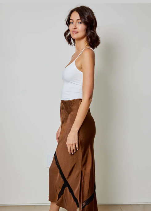 Katrina Skirt Chocolate Combo