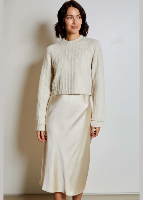 Roz Sweater/Dress Combo Dove Marl