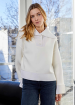 Sheila Pullover Top White