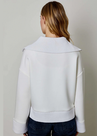 Sheila Pullover Top White