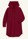 F&E Mini James Hooded Dress Garnet