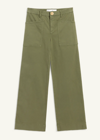 F&E Limerick Wrap Pocket Pant Olive