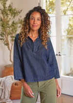 F&E Gabi Popover Vinage Dark Wash