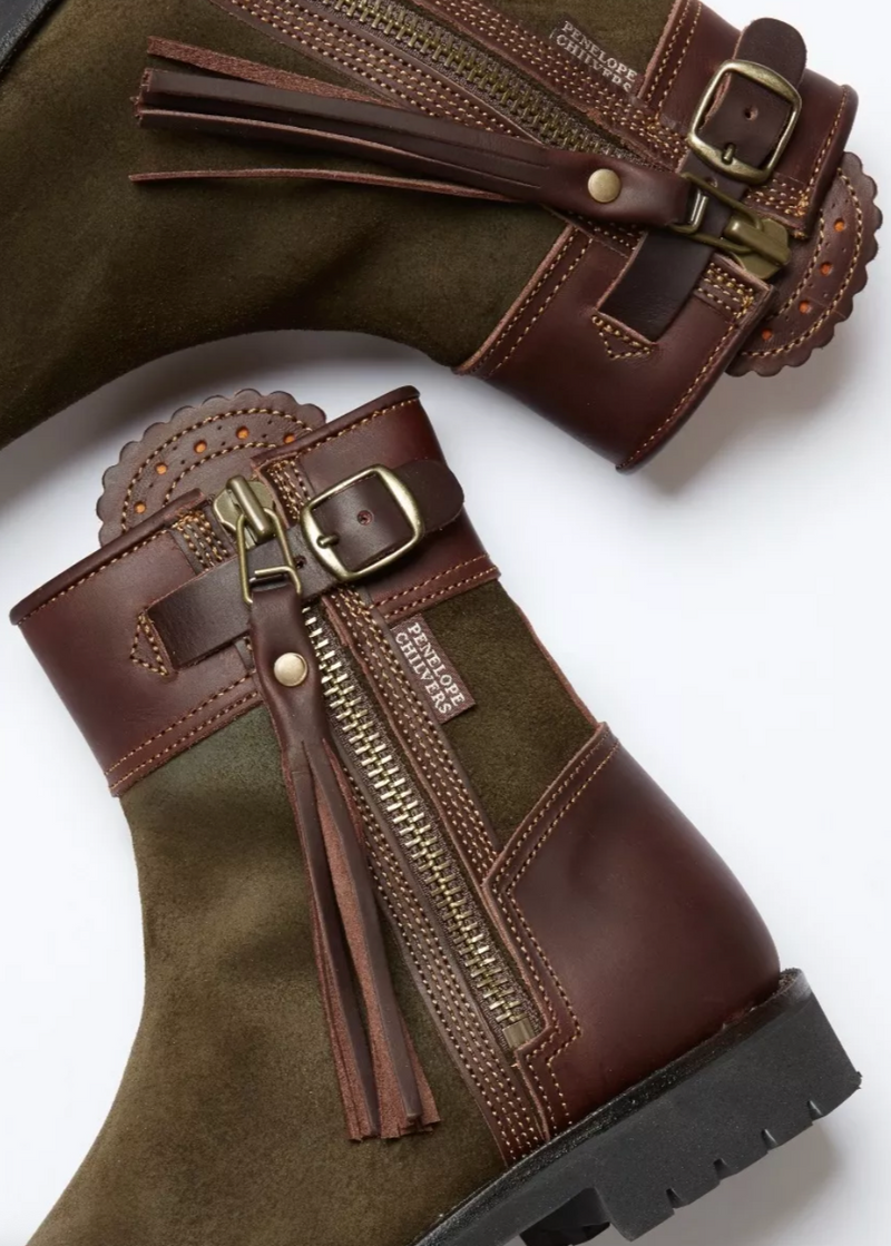 Penelope Chilvers Inclement Cropped Tassel Boot