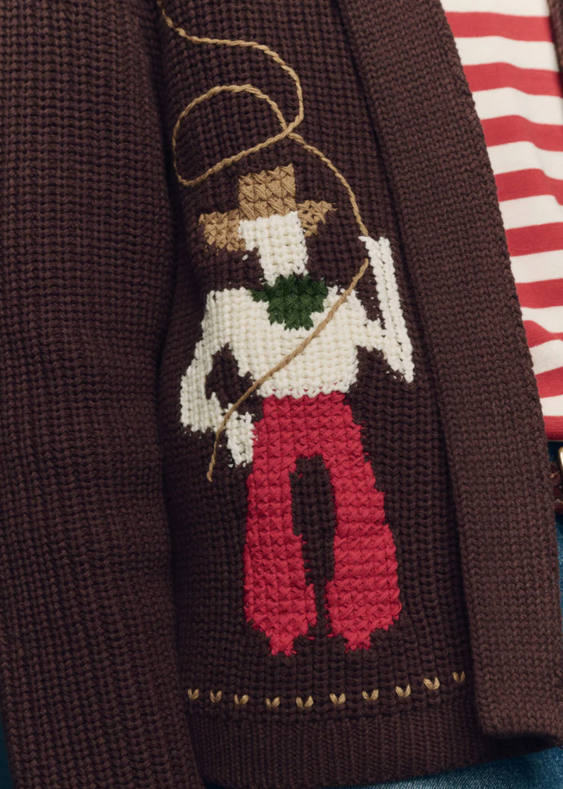 The Great Lasso Lodge Cardigan