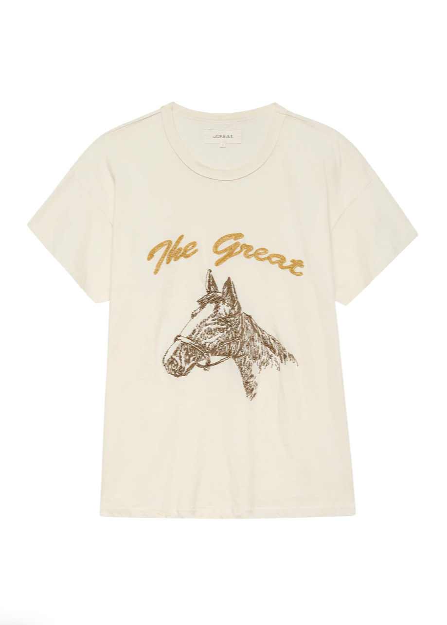The Great Boxy Crew Horse Embroidery