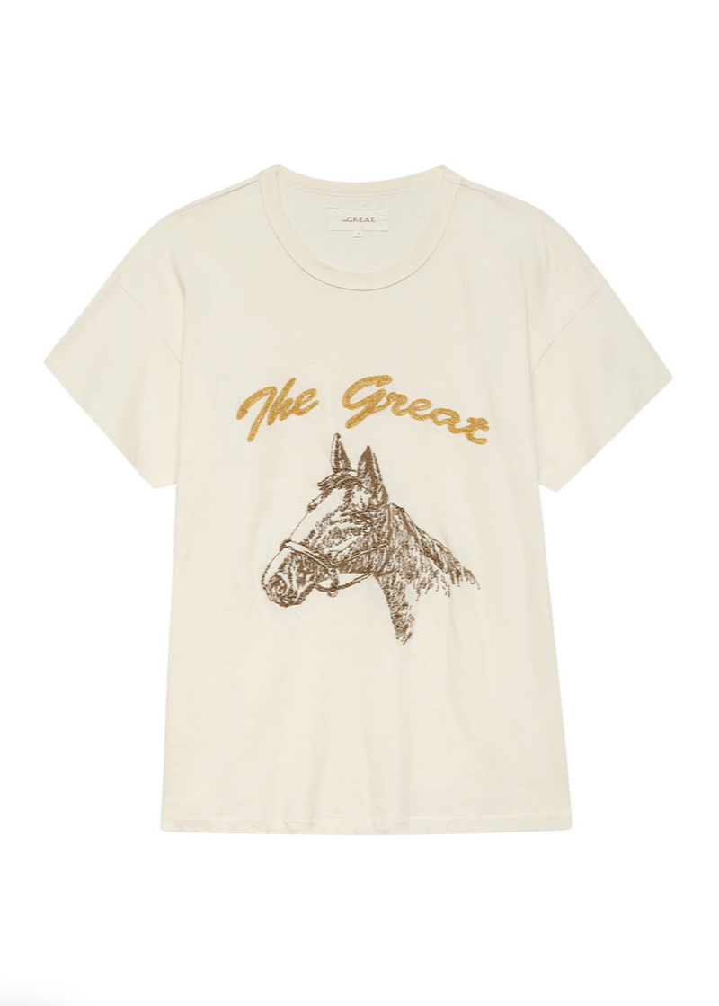 The Great Boxy Crew Horse Embroidery