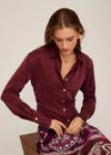 Tawnie Side-Pleat Shirt