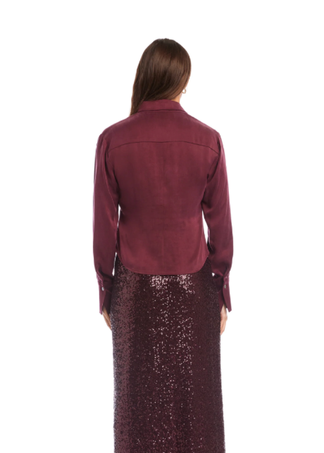 Tawnie Side-Pleat Shirt