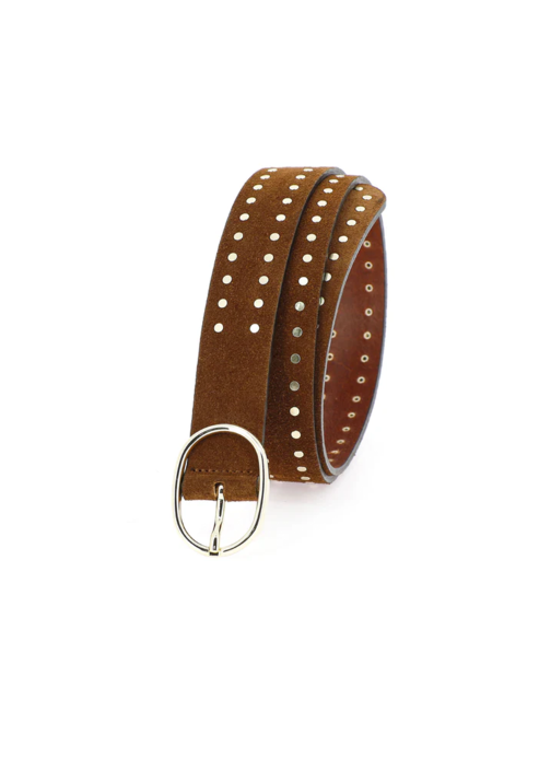 La Pasha Velours Belt Choco Camp