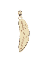 Jane Win Lucky Feather Pendant