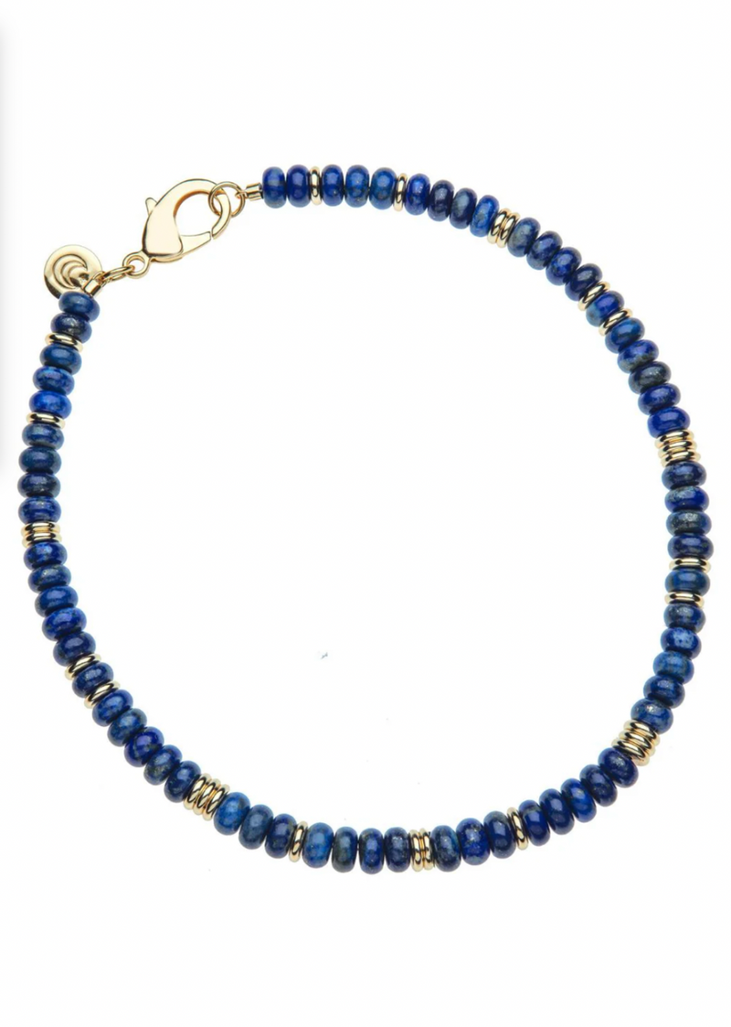 Jane Win Lapis Gumdrop Necklace