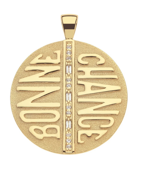 Jane Win Jumbo Lucky Bonne Chance Pendant