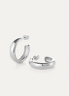 Jenny Bird Staple Hoops Medium Silver