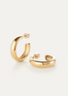 Jenny Bird Staple Hoops Medium Gold