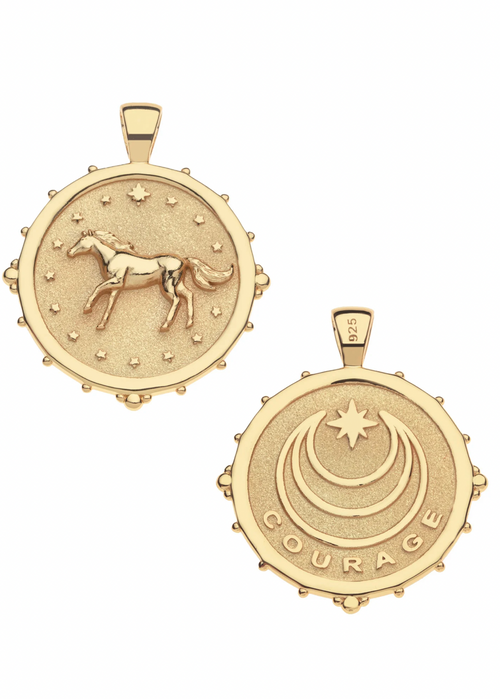 Jane Win Courage Horse Original Pendant