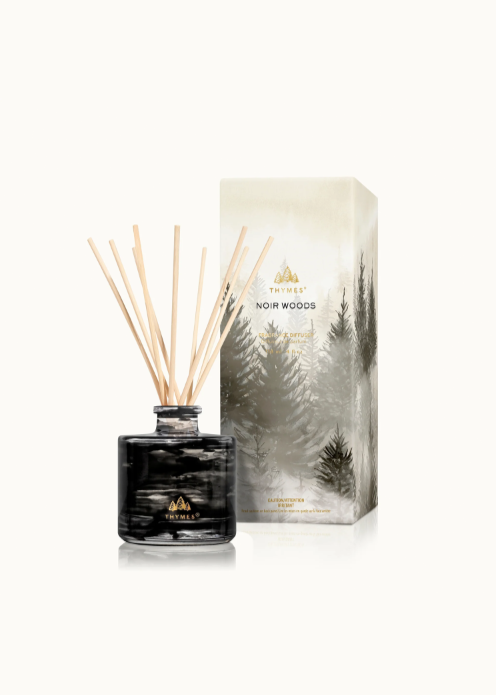 Thymes Noir Woods Petite Reed Diffuser