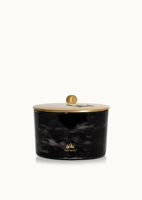 Thymes Noir Woods 3-Wick Poured Candle